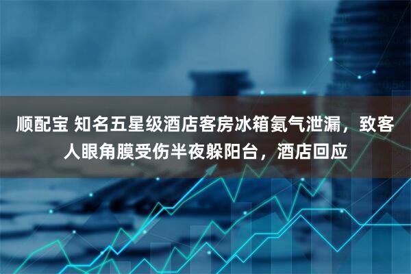 顺配宝 知名五星级酒店客房冰箱氨气泄漏，致客人眼角膜受伤半夜躲阳台，酒店回应