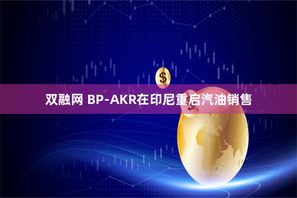 双融网 BP-AKR在印尼重启汽油销售